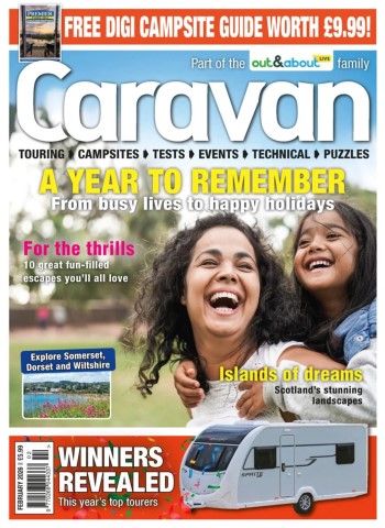 Front cover of Caravan Magazine - February 2026 magazine issue
