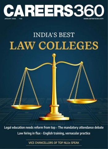 Careers 360 Magazine - January 2026 cover