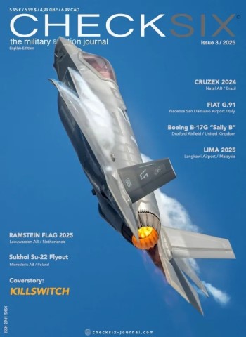 Checksix The Military Aviation Journal - Issue 3 2025 cover