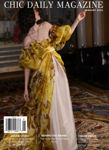 Front cover of Chic Daily Magazine - January 2026 magazine issue