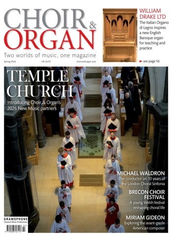 Choir & Organ - Spring 2026 cover