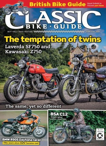 Classic Bike Guide - February 2026 cover