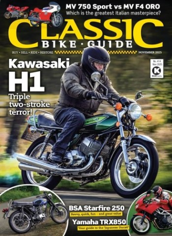 Classic Bike Guide - November 2025 Magazine