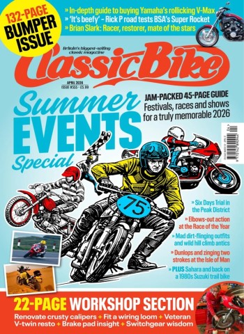 Classic Bike UK - April 2026 cover
