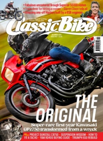 Classic Bike UK - Issue 551, December 2025 Magazine