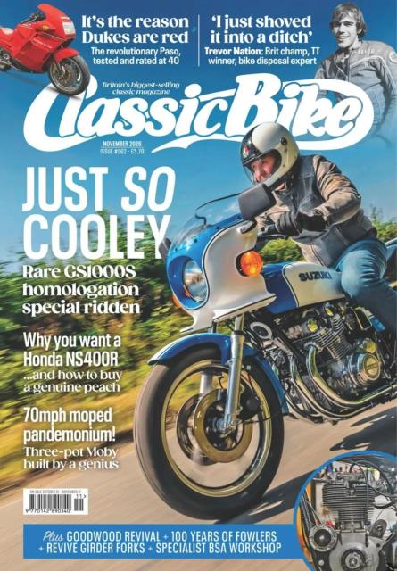 Classic Bike UK - November 2026 cover