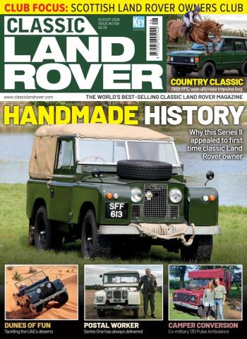 Classic Land Rover - August 2026 cover