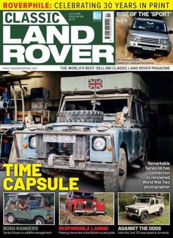 Classic Land Rover - July 2026 cover
