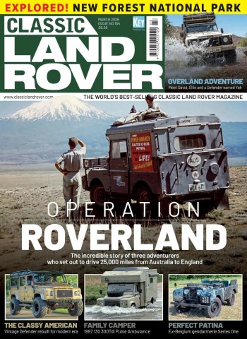 Classic Land Rover - March 2026 cover