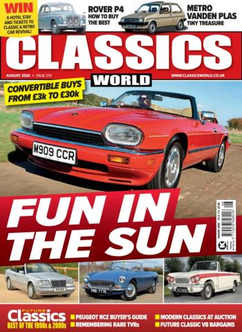 Classics World - August 2026 cover