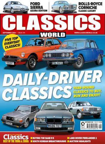 Classics World - September 2026 cover