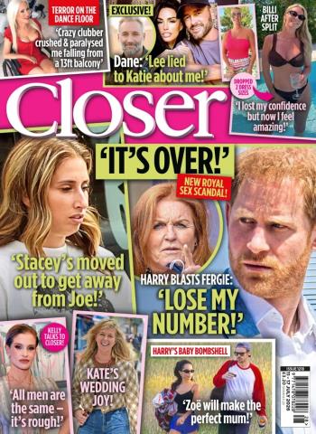 Closer UK - 11 July 2026 cover