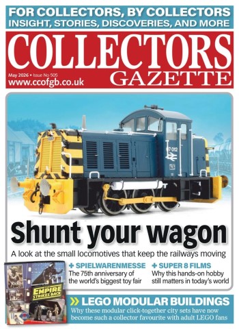 Collectors Gazette - May 2026 cover