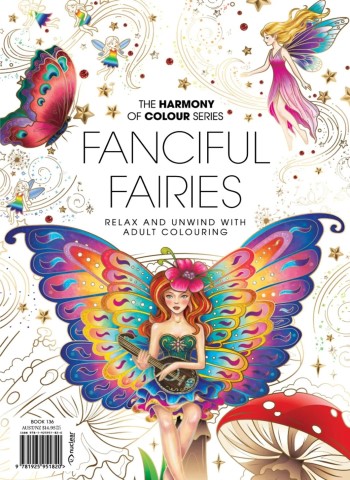 Colouring Book - Fanciful Fairies, 2026 cover
