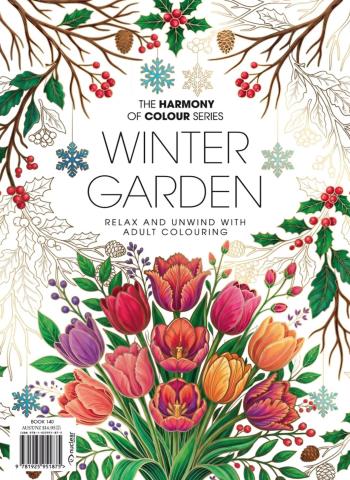 Colouring Book - Winter Garden 2026 cover