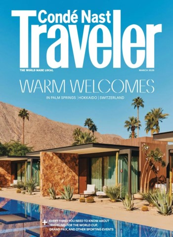 Conde Nast Traveler USA - March 2026 cover