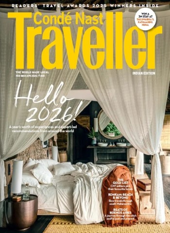 Conde Nast Traveller India - February-March-April 2026 cover