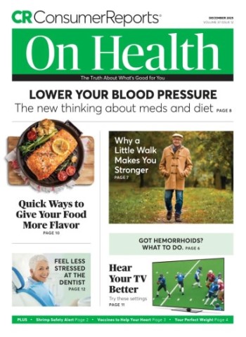 Consumer Reports on Health - December 2025 Magazine