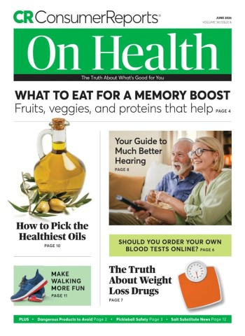 Consumer Reports on Health - June 2026 cover