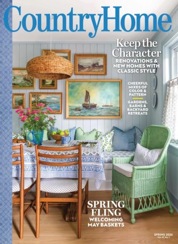 Country Home - Spring 2026 cover