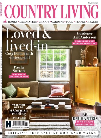 Country Living UK - March 2026 cover