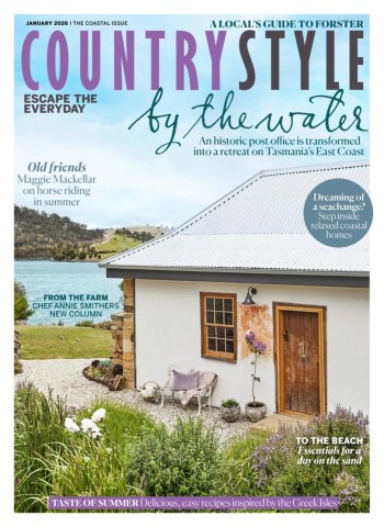 Front cover of Country Style - January 2026 magazine issue