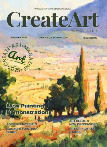 Create Art Magazine - Issue 3 2026 cover
