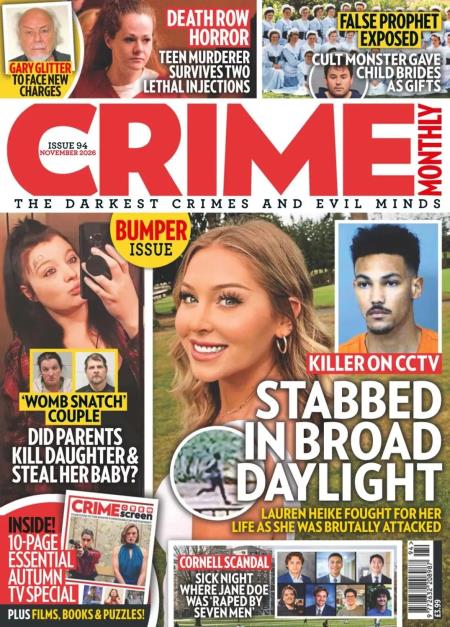 Crime Monthly - November 2026 Magazine