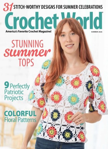 Crochet World - Summer 2026 cover