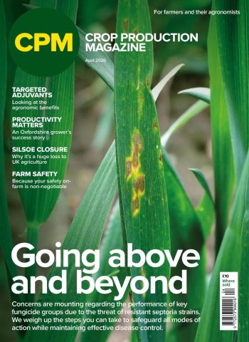 Crop Production Magazine - April 2026 cover