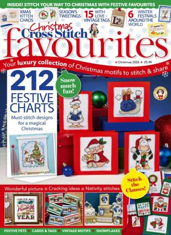 Cross Stitch Favourites - Christmas 2026 cover