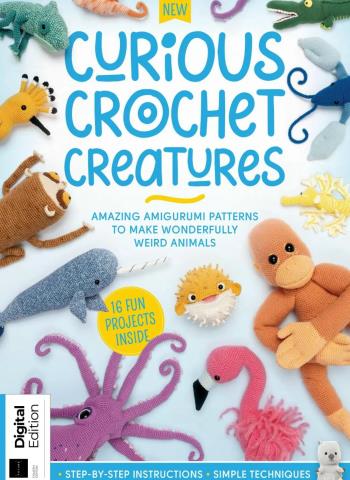 Curious Crochet Creatures - 4th Edition - June 2026 cover