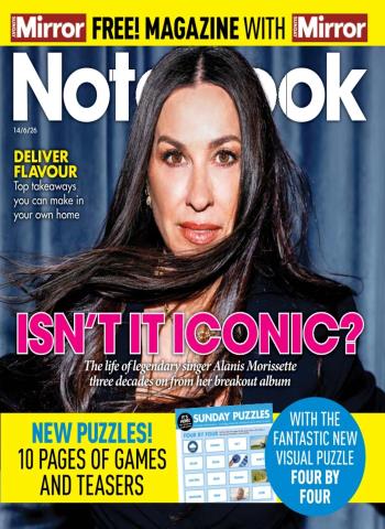 Daily Mirror Notebook - 14 June 2026 cover