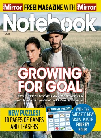 Daily Mirror Notebook - 17 May 2026 cover