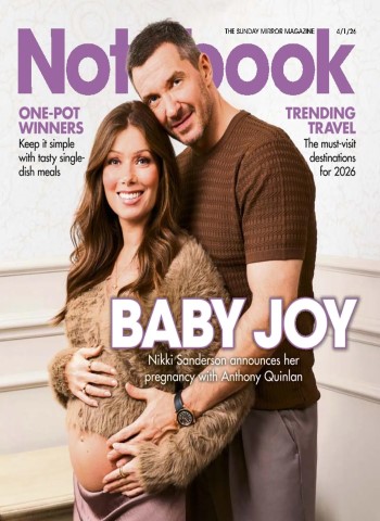 Front cover of Daily Mirror Notebook - 4 January 2026 magazine issue