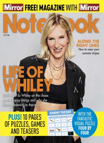 Front cover of Daily Mirror Notebook - 5 July 2026 magazine issue