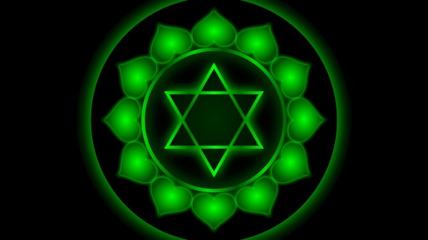 Chakra Heart Sign Wallpaper