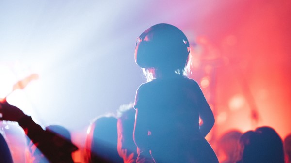 Child Silhouette Concert Wallpaper