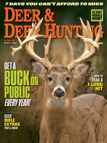 Deer & Deer Hunting - October 2026 cover