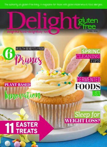 Delight Gluten Free - April 2026 cover