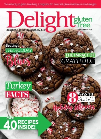 Delight Gluten Free Magazine - December 2025 cover
