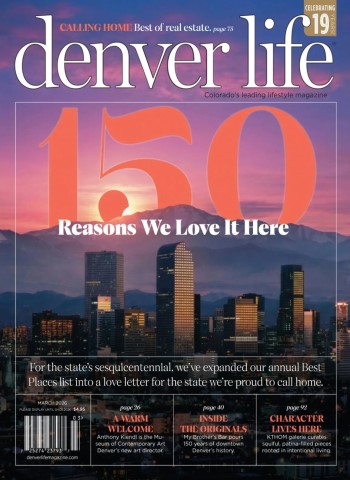 Denver Life Magazine - March 2026 cover
