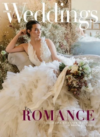 Front cover of Dream Weddings Magazine - Autumn 2025 magazine issue