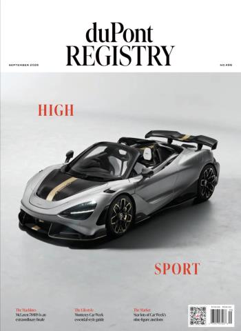 duPont REGISTRY - September 2026 cover