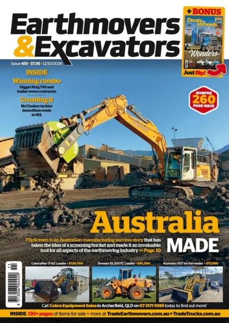 Earthmovers & Excavators - 11 October 2026 Magazine