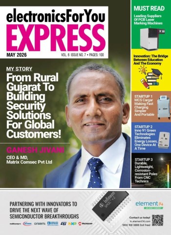 Electronics For You Express - May 2026 cover