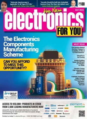 Front cover of Electronics For You - July 2025 magazine issue
