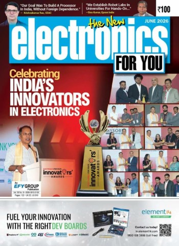 Electronics For You - June 2026 cover