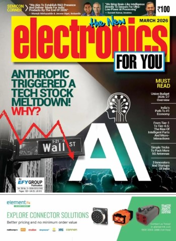 Electronics For You - March 2026 cover