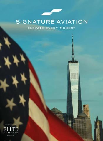 Elite Traveler - Signature Aviation - Summer 2026 Magazine